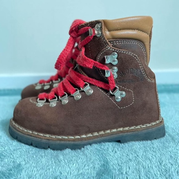 Vintage Kinny Colorado Suede Leather Hiking Boots- Unisex - Picture 3 of 10